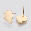 304 Stainless Steel Stud Earring Findings STAS-D445-150G-2