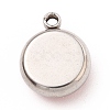 304 Stainless Steel Charms STAS-I165-04A-P-02-2