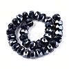 Electroplate Glass Beads Strands EGLA-N022-04A-A02-2