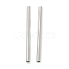 Brass Tube Beads KK-Z045-04E-P-1