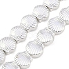 Electroplated Synthetic Non-magnetic Hematite Beads Strands G-C156-06S-1