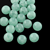Round Imitation Gemstone Acrylic Beads OACR-R029-6mm-26-1