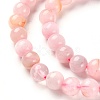 5 Strands Natural Rose Quartz Beads Strands G-YW0002-02-2