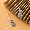 Brass & Alloy Dangle Earrings FS-WG95800-12-1