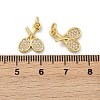 Brass Micro Pave Cubic Zirconia Pendants LS-KK-U073-08G-3