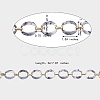 Handmade Imitation Gemstone Style Link Chains AJEW-J034-01D-7