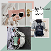 AHADEMAKER 3Pcs 3 Colors PU Imitation Slip-in Leather Glasses Case AJEW-GA0005-25-6