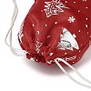 Silver Stamping Christmas Velvet Storage Bags ABAG-Q053-01A-03C-3