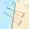 Adjustable 304 Stainless Steel Bracelet Making STAS-PH0019-07-7