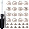 20 Bags Alloy Studs Rivets FIND-CL0002-03P-1