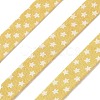 5M Cotton Linen Strar Printed Ribon OCOR-K008-01A-01-1