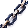 Handmade Acrylic Cable Chains AJEW-JB00634-05-2