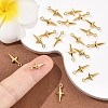 SHEGRACE Brass Star Charms XGR0167G-104G-5