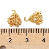 Brass Micro Pave Cubic Zirconia Peg Bails KK-V015-31G-01-3