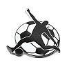 Printed Acrylic Pendants OACR-T032-01H-2