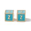 Rack Plating Brass Enamel Beads KK-B060-04G-06Z-2
