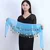 72 Coin Sequins Gauze Belly Dance Waist Belt WGF3D8F-06-1