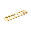 Brass Pendants KK-G423-09G-2