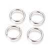 Tarnish Resistant 304 Stainless Steel Hoop Earrings EJEW-P177-P-10-2