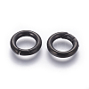 304 Stainless Steel Spring Gate Rings STAS-D070-01B-2