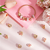 12Pcs 3 Styles Brass Enamel European Beads OPDL-BBC0001-02-3