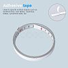 Carbon Steel Back Adhesive Ruler TOOL-WH0129-23-4