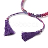 Polyester Braided Bead Bracelet Making AJEW-JB01249-4