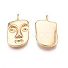 Brass Pendants KK-N232-251-2