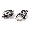 925 Thailand Sterling Silver Lobster Claw Clasps STER-D003-21AS-2