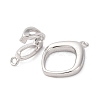 925 Sterling Silver Cord End/Tips STER-D303-01P-2