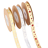 3 Rolls 3 Colors Polyester Ribbons OCOR-NB0001-56-1