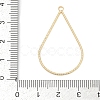 Brass Pendants KK-Z099-06C-G-3