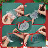 20Pcs Blank Acrylic Pendants DIY-WR0003-40-3