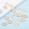 Wooden Buttons BUTT-K007-08A-4
