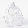 Heart Printed Organza Bags OP-R022-10x15-03-1