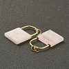 Natural Rose Quartz Pendants G-B012-16G-08-3
