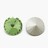 Pointed Back Glass Rhinestone Cabochons RGLA-T086-8mm-19-2