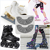 Velvet Ice Skate Guards AJEW-WH20022-85C-04-4