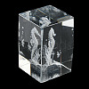 3D Laser Engraving Animal Glass Figurine DJEW-R013-01C-5