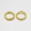 Brass Open Jump Rings LS-X-KK-E647-17G-3mm-2