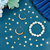450Pcs 2 Style Brass Spacer Beads KK-CN0002-49-4