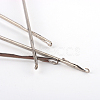 Iron Crochet Hooks with Plastic Handle Covered TOOL-S007-01-3
