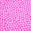 Opaque Baking Paint Glass Beads DGLA-T004-02I-2