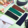 6Pcs 6 Colors Cloth Wide Headband for Sports AJEW-CN0005-07A-4