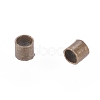 1700pcs 1.5mm Brass Tube Crimp End Beads X-E001-NFAB-2