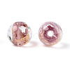 Handmade Gold & Silver Foil Glass Beads FOIL-N030-03A-01B-3