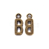 Tibetan Style Alloy Pendants TIBE-S108-108B-AB-NR-2