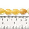Natural Topaz Jade Beads Strands G-P561-B04-01-5