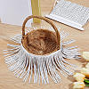 PU Imitation Leather Tassel Ribbon DIY-GF0013-45B-4