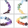 Chakra Gemstone Stretch Bracelets BJEW-JB02288-01-5